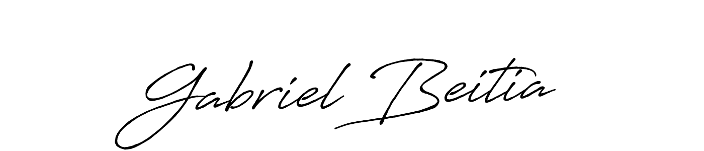 Here are the top 10 professional signature styles for the name Gabriel Beitia. These are the best autograph styles you can use for your name. Gabriel Beitia signature style 7 images and pictures png