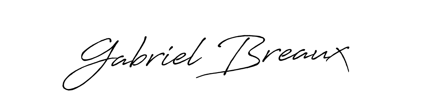 Best and Professional Signature Style for Gabriel Breaux. Antro_Vectra_Bolder Best Signature Style Collection. Gabriel Breaux signature style 7 images and pictures png