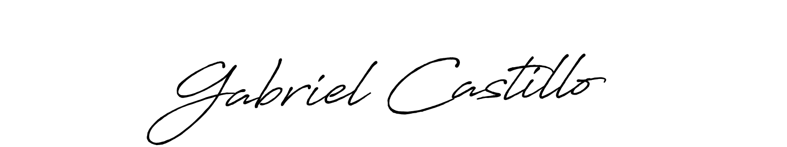 Similarly Antro_Vectra_Bolder is the best handwritten signature design. Signature creator online .You can use it as an online autograph creator for name Gabriel Castillo. Gabriel Castillo signature style 7 images and pictures png