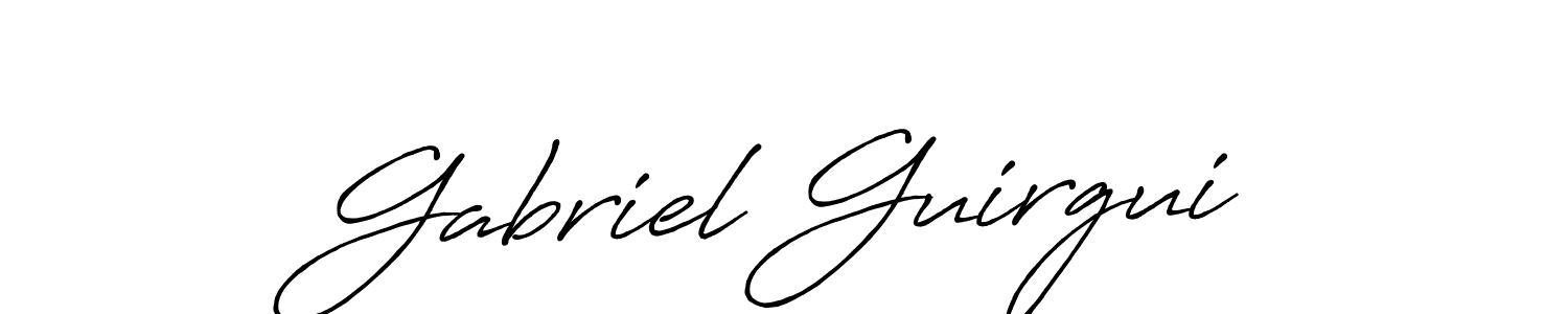 It looks lik you need a new signature style for name Gabriel Guirgui. Design unique handwritten (Antro_Vectra_Bolder) signature with our free signature maker in just a few clicks. Gabriel Guirgui signature style 7 images and pictures png