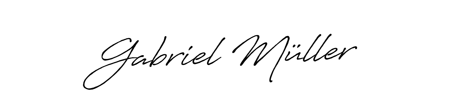 Once you've used our free online signature maker to create your best signature Antro_Vectra_Bolder style, it's time to enjoy all of the benefits that Gabriel Müller name signing documents. Gabriel Müller signature style 7 images and pictures png