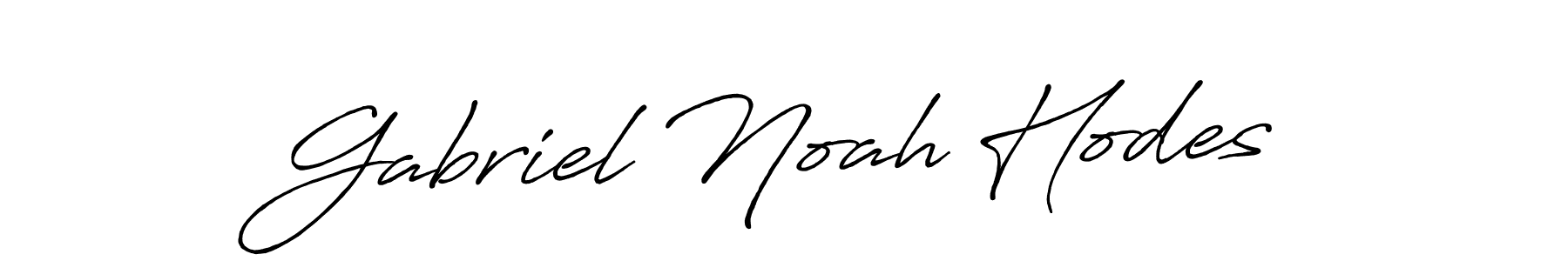 Also You can easily find your signature by using the search form. We will create Gabriel Noah Hodes name handwritten signature images for you free of cost using Antro_Vectra_Bolder sign style. Gabriel Noah Hodes signature style 7 images and pictures png