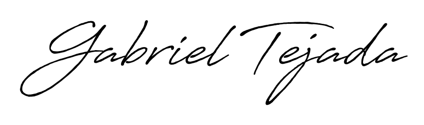Design your own signature with our free online signature maker. With this signature software, you can create a handwritten (Antro_Vectra_Bolder) signature for name Gabriel Tejada. Gabriel Tejada signature style 7 images and pictures png