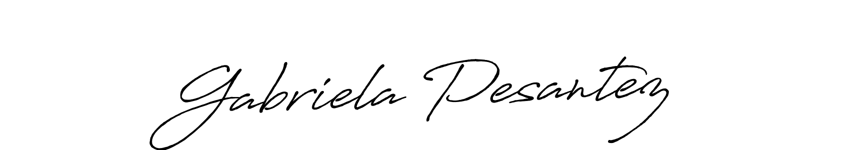 Also You can easily find your signature by using the search form. We will create Gabriela Pesantez name handwritten signature images for you free of cost using Antro_Vectra_Bolder sign style. Gabriela Pesantez signature style 7 images and pictures png