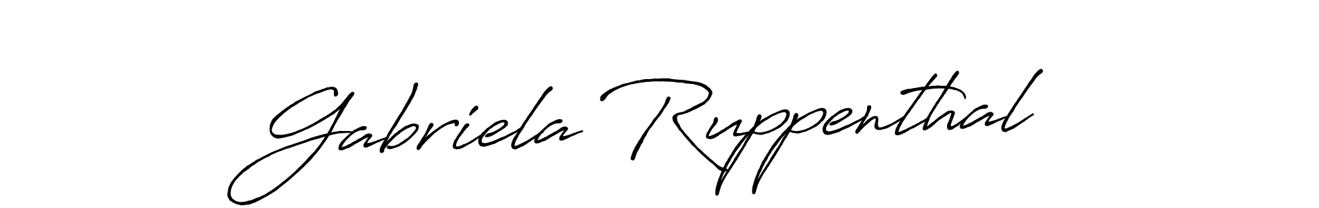 Use a signature maker to create a handwritten signature online. With this signature software, you can design (Antro_Vectra_Bolder) your own signature for name Gabriela Ruppenthal. Gabriela Ruppenthal signature style 7 images and pictures png