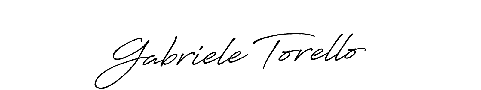 You should practise on your own different ways (Antro_Vectra_Bolder) to write your name (Gabriele Torello) in signature. don't let someone else do it for you. Gabriele Torello signature style 7 images and pictures png