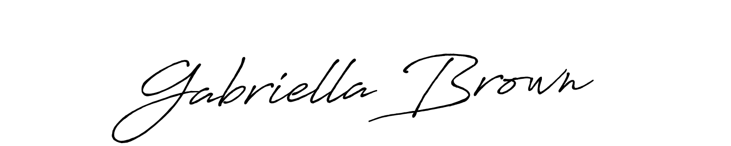Once you've used our free online signature maker to create your best signature Antro_Vectra_Bolder style, it's time to enjoy all of the benefits that Gabriella Brown name signing documents. Gabriella Brown signature style 7 images and pictures png