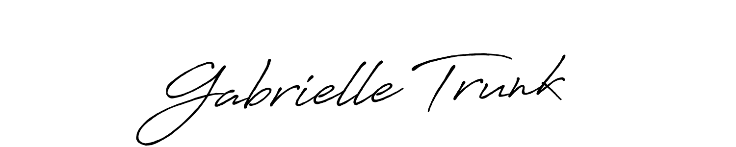 Check out images of Autograph of Gabrielle Trunk name. Actor Gabrielle Trunk Signature Style. Antro_Vectra_Bolder is a professional sign style online. Gabrielle Trunk signature style 7 images and pictures png