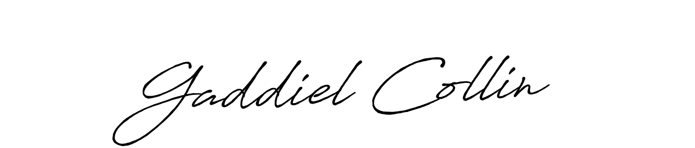 Antro_Vectra_Bolder is a professional signature style that is perfect for those who want to add a touch of class to their signature. It is also a great choice for those who want to make their signature more unique. Get Gaddiel Collin name to fancy signature for free. Gaddiel Collin signature style 7 images and pictures png