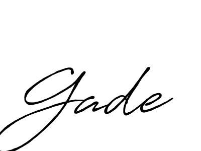 Best and Professional Signature Style for Gade. Antro_Vectra_Bolder Best Signature Style Collection. Gade signature style 7 images and pictures png