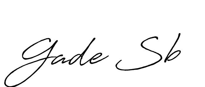 This is the best signature style for the Gade Sb name. Also you like these signature font (Antro_Vectra_Bolder). Mix name signature. Gade Sb signature style 7 images and pictures png