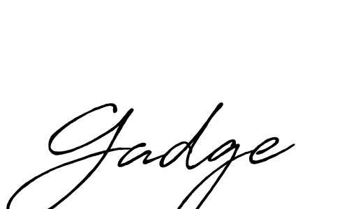 Make a beautiful signature design for name Gadge. With this signature (Antro_Vectra_Bolder) style, you can create a handwritten signature for free. Gadge signature style 7 images and pictures png