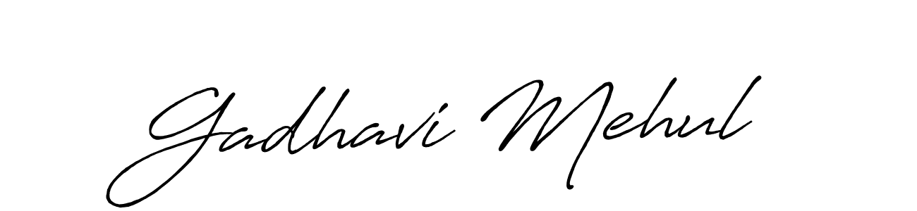 The best way (Antro_Vectra_Bolder) to make a short signature is to pick only two or three words in your name. The name Gadhavi Mehul include a total of six letters. For converting this name. Gadhavi Mehul signature style 7 images and pictures png