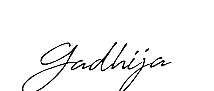 You should practise on your own different ways (Antro_Vectra_Bolder) to write your name (Gadhija) in signature. don't let someone else do it for you. Gadhija signature style 7 images and pictures png