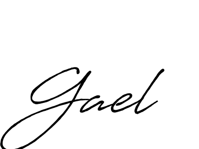 You should practise on your own different ways (Antro_Vectra_Bolder) to write your name (Gael) in signature. don't let someone else do it for you. Gael signature style 7 images and pictures png