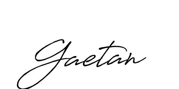Design your own signature with our free online signature maker. With this signature software, you can create a handwritten (Antro_Vectra_Bolder) signature for name Gaetan. Gaetan signature style 7 images and pictures png