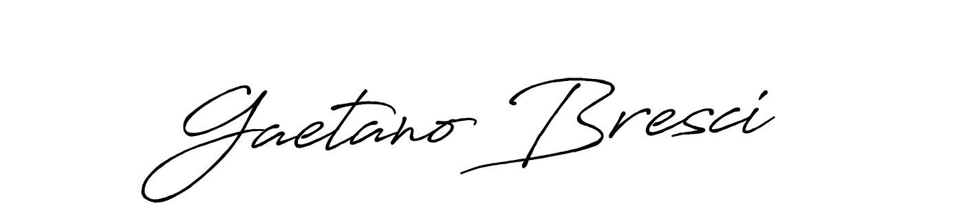 Also You can easily find your signature by using the search form. We will create Gaetano Bresci name handwritten signature images for you free of cost using Antro_Vectra_Bolder sign style. Gaetano Bresci signature style 7 images and pictures png