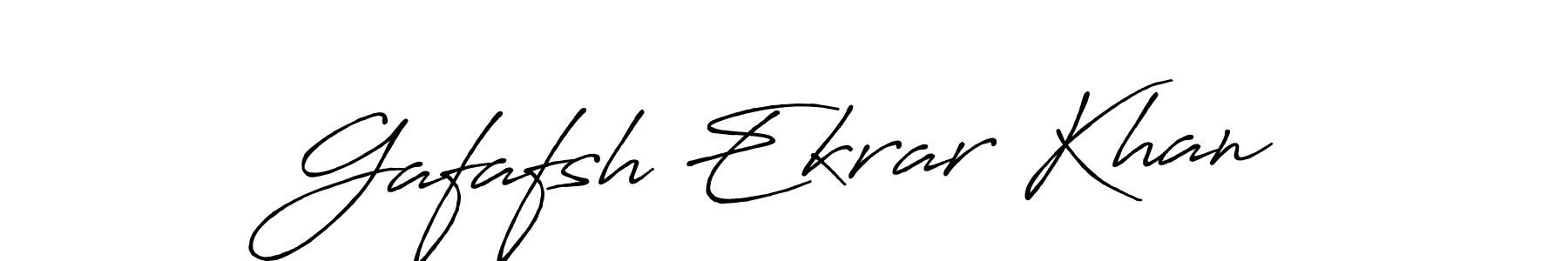 Here are the top 10 professional signature styles for the name Gafafsh Ekrar Khan. These are the best autograph styles you can use for your name. Gafafsh Ekrar Khan signature style 7 images and pictures png