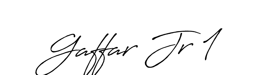 Gaffar Jr 1 stylish signature style. Best Handwritten Sign (Antro_Vectra_Bolder) for my name. Handwritten Signature Collection Ideas for my name Gaffar Jr 1. Gaffar Jr 1 signature style 7 images and pictures png