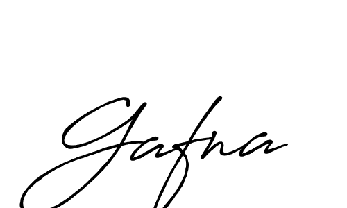 Make a beautiful signature design for name Gafna. Use this online signature maker to create a handwritten signature for free. Gafna signature style 7 images and pictures png