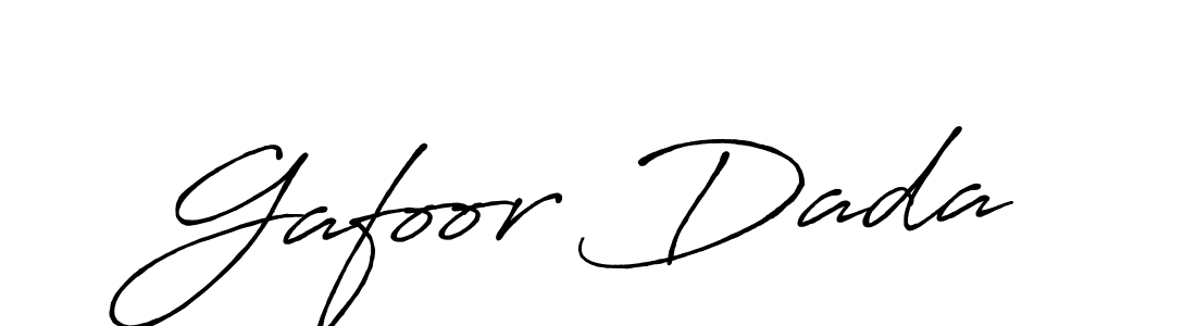 Similarly Antro_Vectra_Bolder is the best handwritten signature design. Signature creator online .You can use it as an online autograph creator for name Gafoor Dada. Gafoor Dada signature style 7 images and pictures png