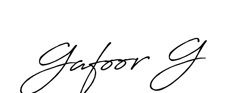 Once you've used our free online signature maker to create your best signature Antro_Vectra_Bolder style, it's time to enjoy all of the benefits that Gafoor G name signing documents. Gafoor G signature style 7 images and pictures png