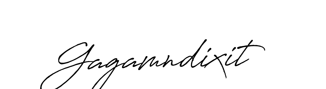 Design your own signature with our free online signature maker. With this signature software, you can create a handwritten (Antro_Vectra_Bolder) signature for name Gagamndixit. Gagamndixit signature style 7 images and pictures png