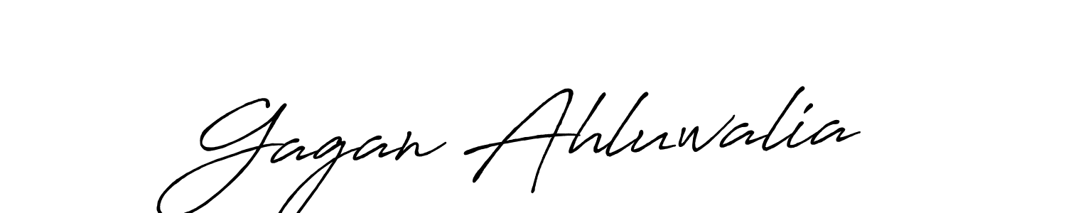 You should practise on your own different ways (Antro_Vectra_Bolder) to write your name (Gagan Ahluwalia) in signature. don't let someone else do it for you. Gagan Ahluwalia signature style 7 images and pictures png