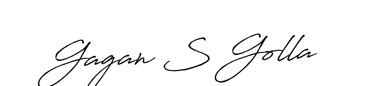 This is the best signature style for the Gagan S Golla name. Also you like these signature font (Antro_Vectra_Bolder). Mix name signature. Gagan S Golla signature style 7 images and pictures png