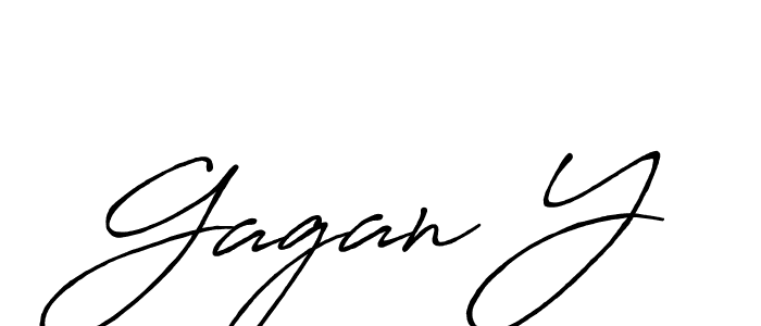 if you are searching for the best signature style for your name Gagan Y. so please give up your signature search. here we have designed multiple signature styles  using Antro_Vectra_Bolder. Gagan Y signature style 7 images and pictures png