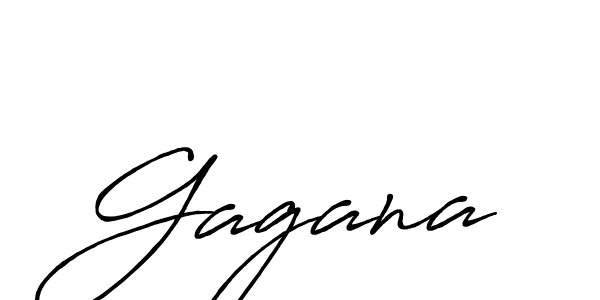 Also we have Gagana name is the best signature style. Create professional handwritten signature collection using Antro_Vectra_Bolder autograph style. Gagana signature style 7 images and pictures png