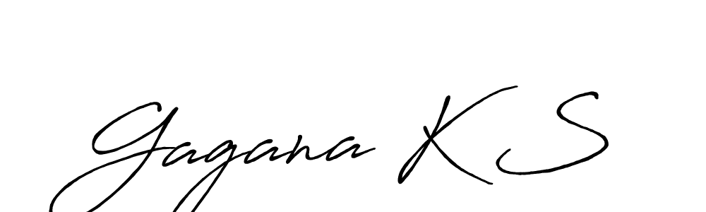 Once you've used our free online signature maker to create your best signature Antro_Vectra_Bolder style, it's time to enjoy all of the benefits that Gagana K S name signing documents. Gagana K S signature style 7 images and pictures png