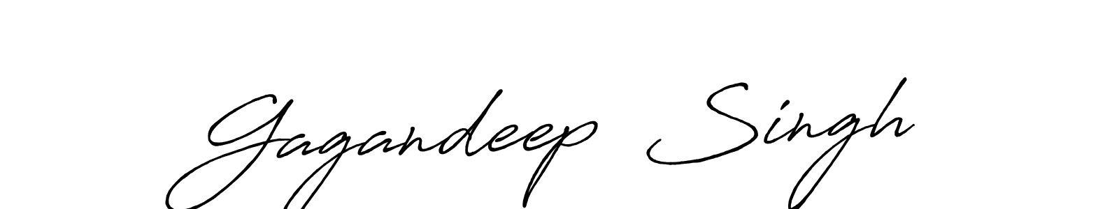 Similarly Antro_Vectra_Bolder is the best handwritten signature design. Signature creator online .You can use it as an online autograph creator for name Gagandeep  Singh. Gagandeep  Singh signature style 7 images and pictures png