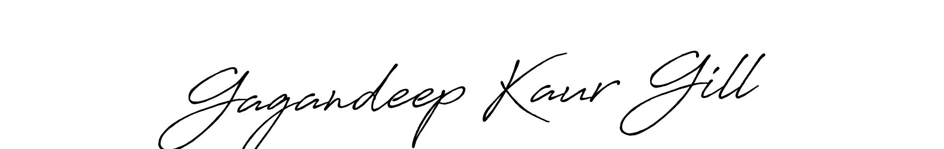 Also You can easily find your signature by using the search form. We will create Gagandeep Kaur Gill name handwritten signature images for you free of cost using Antro_Vectra_Bolder sign style. Gagandeep Kaur Gill signature style 7 images and pictures png