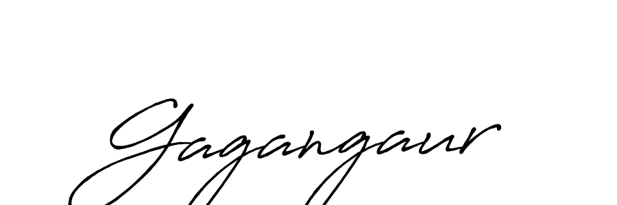 Gagangaur stylish signature style. Best Handwritten Sign (Antro_Vectra_Bolder) for my name. Handwritten Signature Collection Ideas for my name Gagangaur. Gagangaur signature style 7 images and pictures png