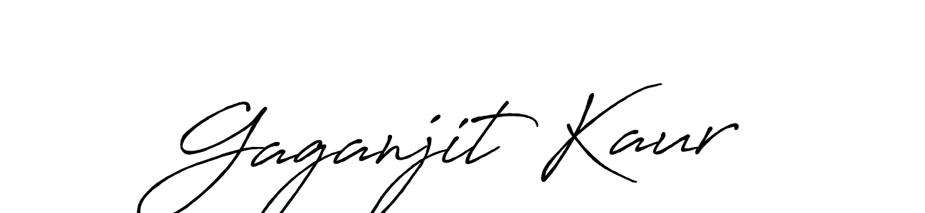 Also You can easily find your signature by using the search form. We will create Gaganjit Kaur name handwritten signature images for you free of cost using Antro_Vectra_Bolder sign style. Gaganjit Kaur signature style 7 images and pictures png