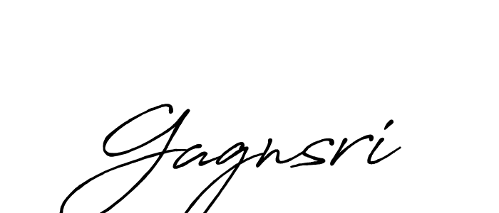 Make a beautiful signature design for name Gagnsri. Use this online signature maker to create a handwritten signature for free. Gagnsri signature style 7 images and pictures png
