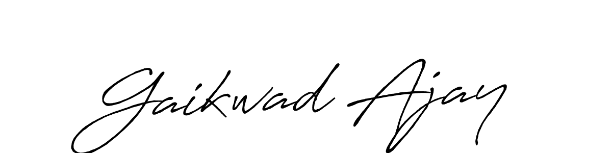 Make a beautiful signature design for name Gaikwad Ajay. Use this online signature maker to create a handwritten signature for free. Gaikwad Ajay signature style 7 images and pictures png