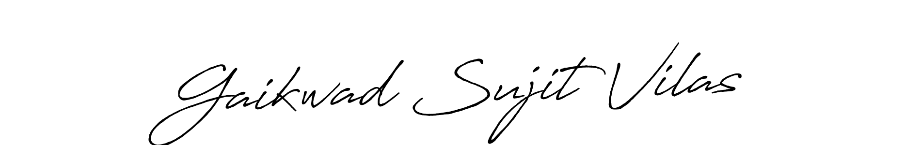 Make a short Gaikwad Sujit Vilas signature style. Manage your documents anywhere anytime using Antro_Vectra_Bolder. Create and add eSignatures, submit forms, share and send files easily. Gaikwad Sujit Vilas signature style 7 images and pictures png