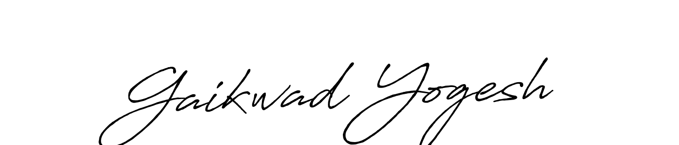 Antro_Vectra_Bolder is a professional signature style that is perfect for those who want to add a touch of class to their signature. It is also a great choice for those who want to make their signature more unique. Get Gaikwad Yogesh name to fancy signature for free. Gaikwad Yogesh signature style 7 images and pictures png
