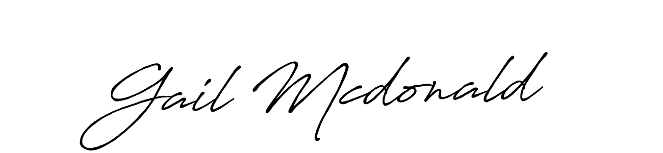 Make a short Gail Mcdonald signature style. Manage your documents anywhere anytime using Antro_Vectra_Bolder. Create and add eSignatures, submit forms, share and send files easily. Gail Mcdonald signature style 7 images and pictures png