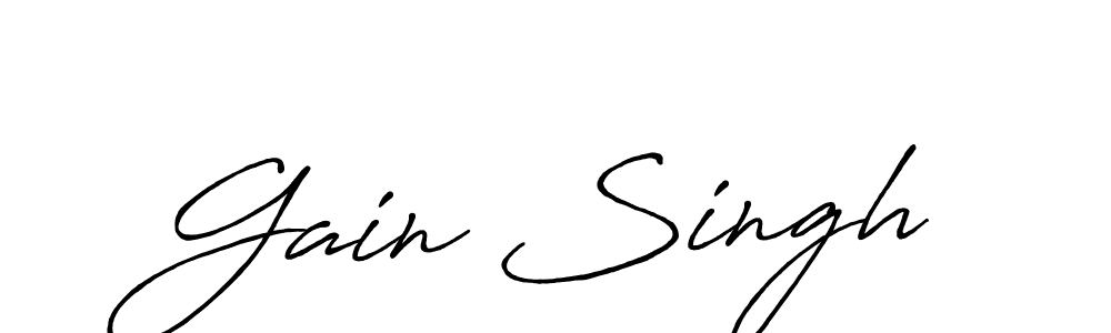 Similarly Antro_Vectra_Bolder is the best handwritten signature design. Signature creator online .You can use it as an online autograph creator for name Gain Singh. Gain Singh signature style 7 images and pictures png