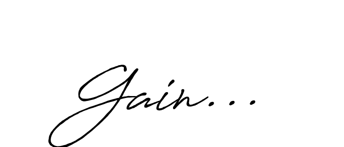 This is the best signature style for the Gain... name. Also you like these signature font (Antro_Vectra_Bolder). Mix name signature. Gain... signature style 7 images and pictures png