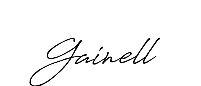 Once you've used our free online signature maker to create your best signature Antro_Vectra_Bolder style, it's time to enjoy all of the benefits that Gainell name signing documents. Gainell signature style 7 images and pictures png