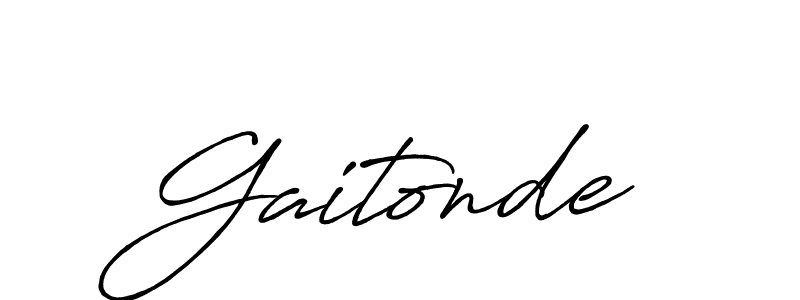 Make a short Gaitonde signature style. Manage your documents anywhere anytime using Antro_Vectra_Bolder. Create and add eSignatures, submit forms, share and send files easily. Gaitonde signature style 7 images and pictures png