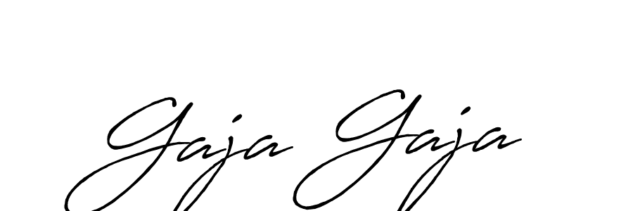 How to Draw Gaja Gaja signature style? Antro_Vectra_Bolder is a latest design signature styles for name Gaja Gaja. Gaja Gaja signature style 7 images and pictures png