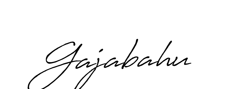 Also You can easily find your signature by using the search form. We will create Gajabahu name handwritten signature images for you free of cost using Antro_Vectra_Bolder sign style. Gajabahu signature style 7 images and pictures png