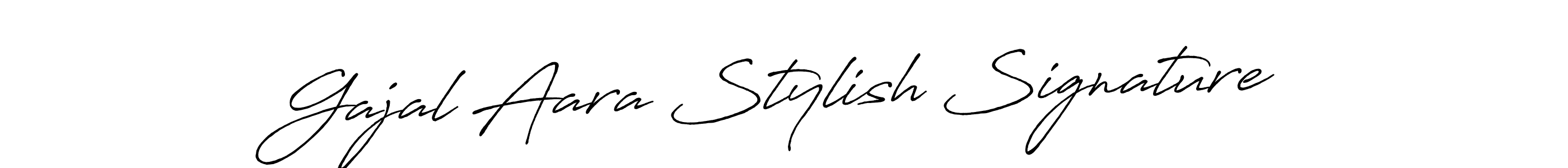 Design your own signature with our free online signature maker. With this signature software, you can create a handwritten (Antro_Vectra_Bolder) signature for name Gajal Aara Stylish Signature. Gajal Aara Stylish Signature signature style 7 images and pictures png