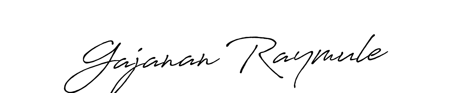 How to make Gajanan Raymule signature? Antro_Vectra_Bolder is a professional autograph style. Create handwritten signature for Gajanan Raymule name. Gajanan Raymule signature style 7 images and pictures png