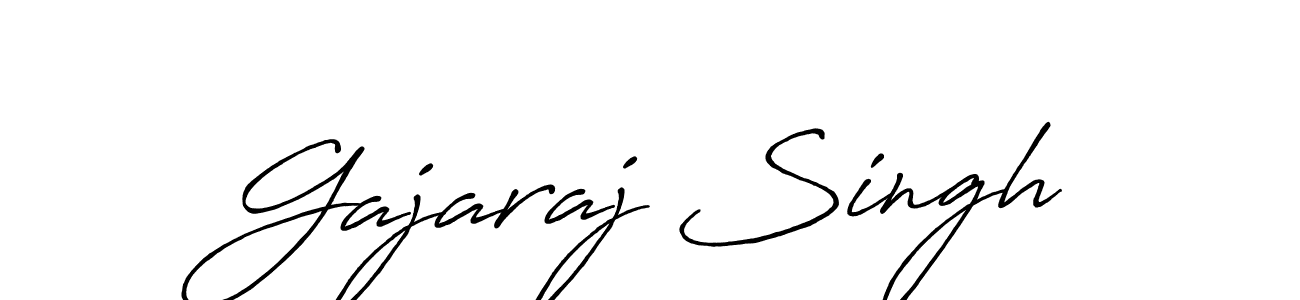 How to make Gajaraj Singh signature? Antro_Vectra_Bolder is a professional autograph style. Create handwritten signature for Gajaraj Singh name. Gajaraj Singh signature style 7 images and pictures png
